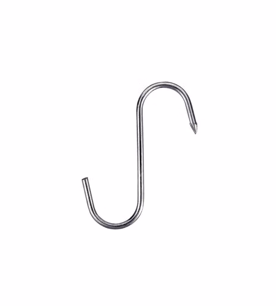 Gancio "macellaio" Diam. 5 mm. in acciaio Inox