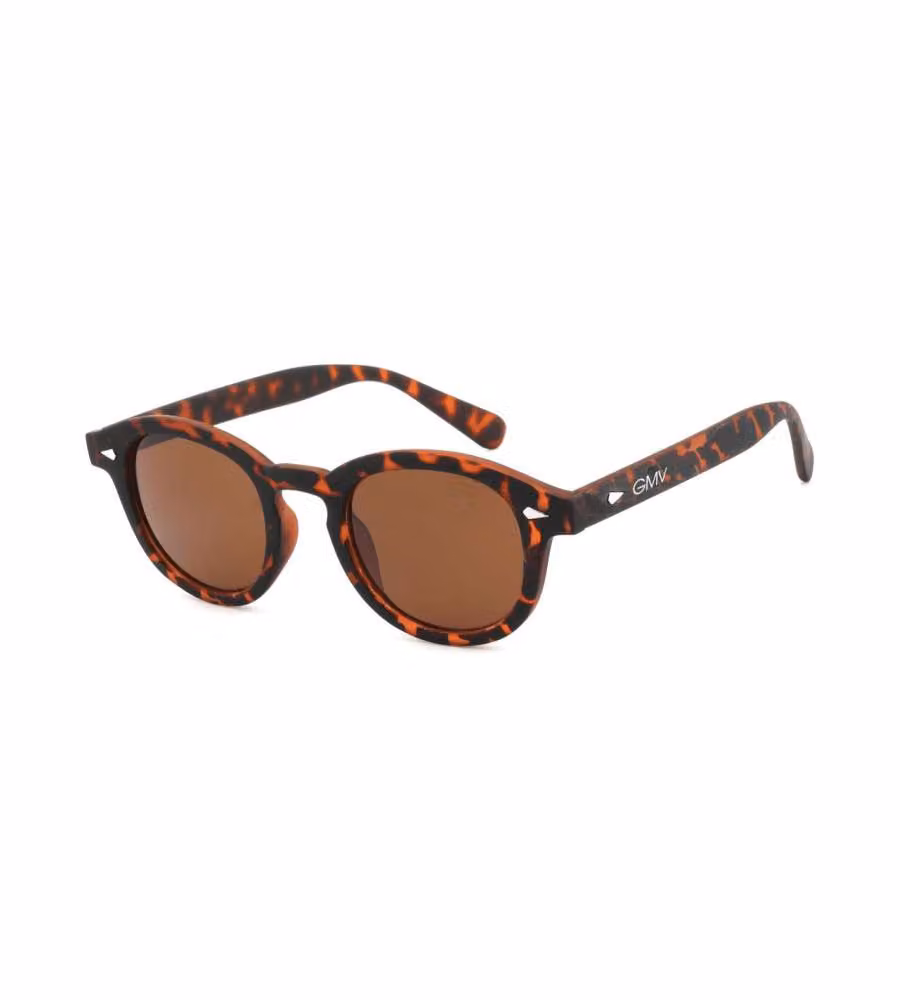 Gian Marco Venturi Occhiali da Sole Ovali Tartaruga Marrone Unisex