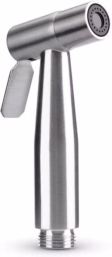 Doccetta bidet portatile con raccordo da G1/2 pollice per la pulizia a basso consumo idrico del WC e delle vaschette per cani