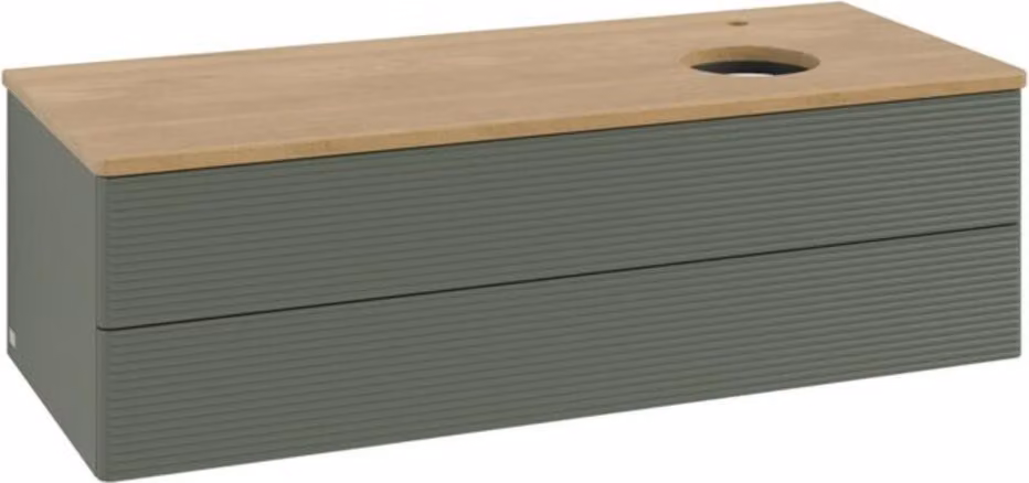 Mobiletto V&B con struttura frontale, con illuminazione Antao 120x36x50cm, HL, WBP hon. Oa, le g. m La