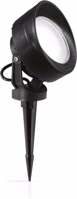 Faretto da incasso per esterni Ideal Lux Litio LED con luce bianca fredda, disponibile in bianco, nero o grigio, protezione IP66 e orientabile