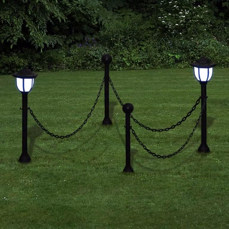 2x lampada LED luce solare lampada da esterno lampada da giardino lanterna