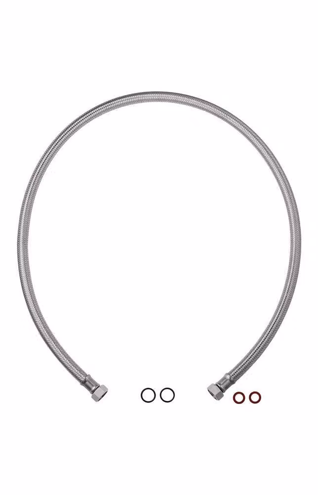 Tubo flessibile a pressione Grohe per combinazione vasca a 3 fori monocomando cromo - 07772000