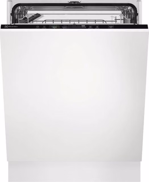 Lavastoviglie Integrata Totale Electrolux Serie 600 EES47325L, 13 Coperti, Classe D, 44 dB, AirDry, SatelliteClean, Motore Inverter, Colore Nero, H: 81.8 cm, L: 59.6 cm, P: 55.0 cm