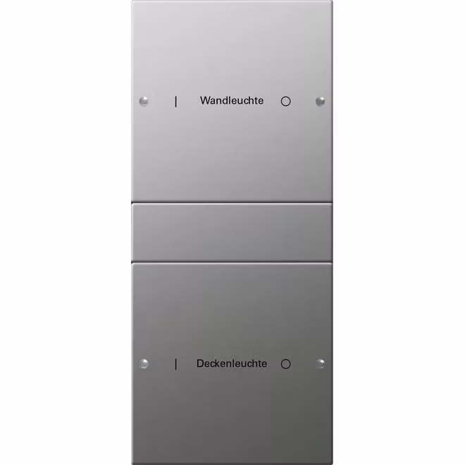 Set di bilancieri 2f (1+1) con limitatori, sistema 55 in acciaio inossidabile 2132602