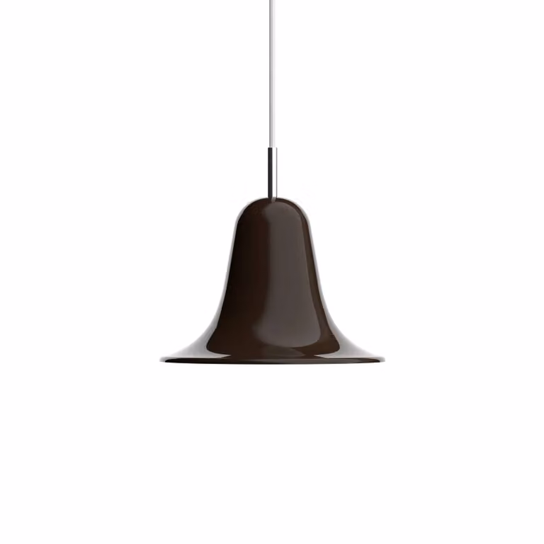 Verpan Lampada a sospensione Pantop, dimmerabile, Marrone / Ruggine, Soggiorno / Sala da pranzo, Metallo, Design, Lampada a sospensione