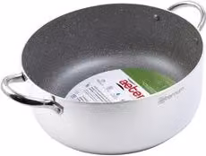 Casseruola in alluminio antiaderente Aeternum Grande Famiglia Deluxr Silver Diametro: 30 cm