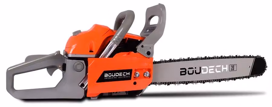 BOUDECH - Motosega 52cc 2,1cv con Barra da 20” e Catena da 0.325"
