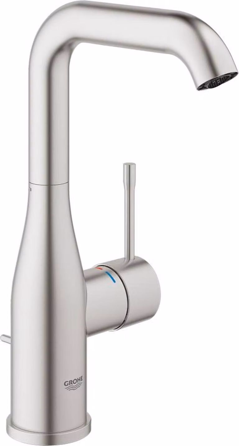 Miscelatore a leva per lavabo GROHE Essence in acciaio 32628DC1