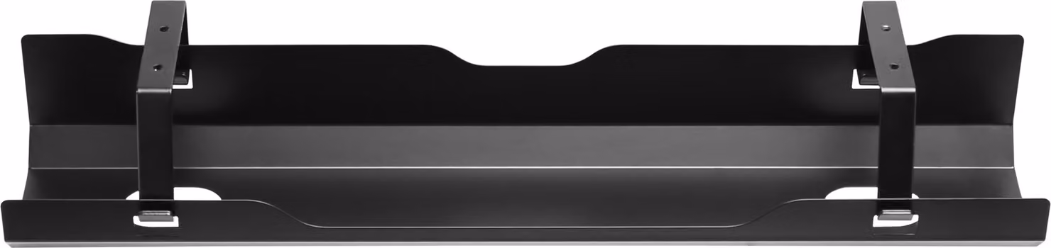 VDD - Canalina per cavi da montare sotto la scrivania - Larghezza 60 cm - Colore nero