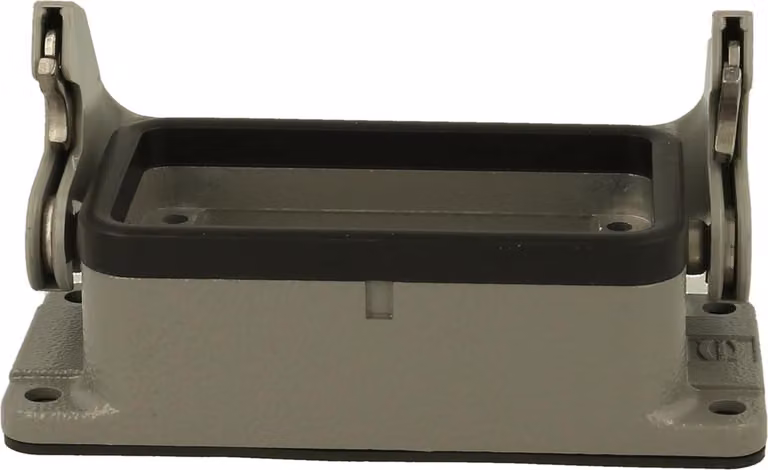 HARTING Han 10B HMC Custodia aggiuntiva bassa con 1 staffa longitudinale - 1 pezzo