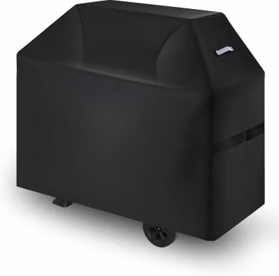 Copertura Impermeabile VEVOR per Barbecue a Gas in Poliestere 600D, Resistente alle Intemperie e allo Sbiadimento, Nero
