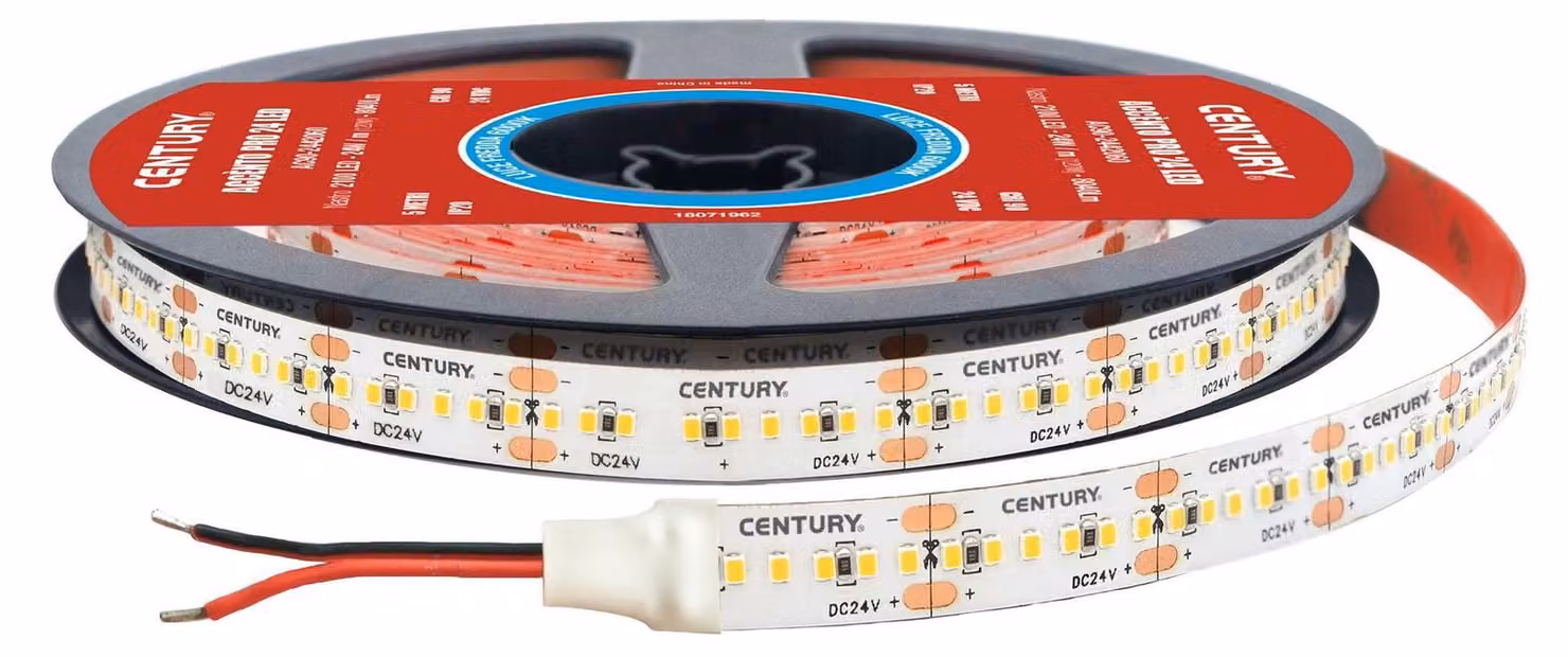 Striscia LED CENTURY ACZENTO PRO 20 W, 420 LED/m, 120 W, 6000 K, 8040 lm, Ra 90, 120° IP20, 24 V CC, CEN AC90-2442060