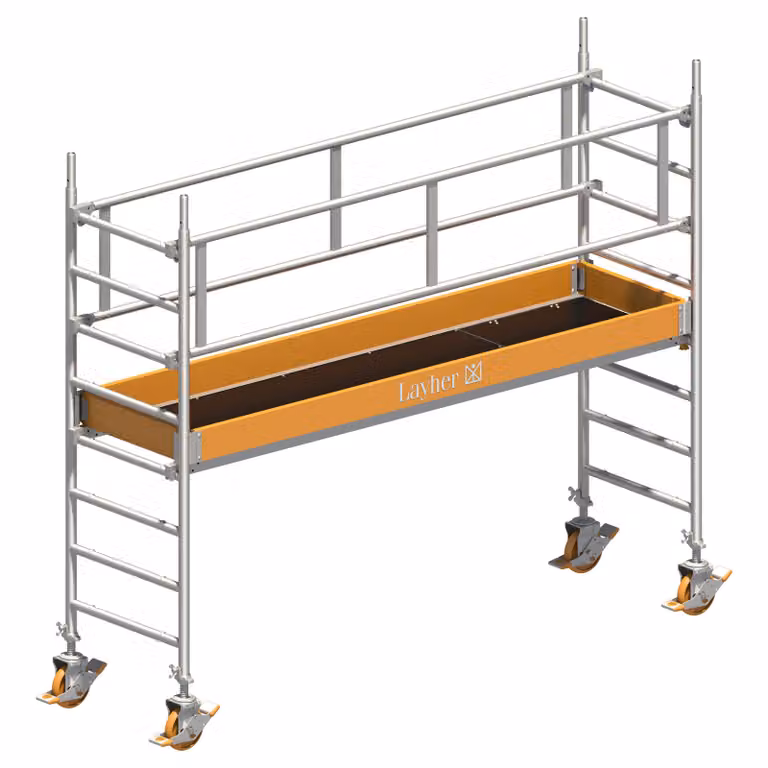 Ponteggio mobile Layher Uni Standard 3,20 m AH (DIN EN 1004:2004)