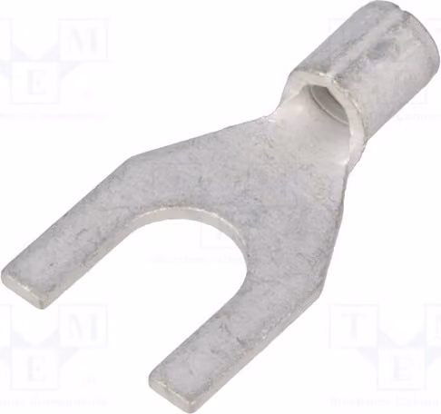 10 connettori a crimpare per cavi a due fili, filettatura M5, per cavi isolati ST-096/4, sezione 1,5÷2,5 mm²