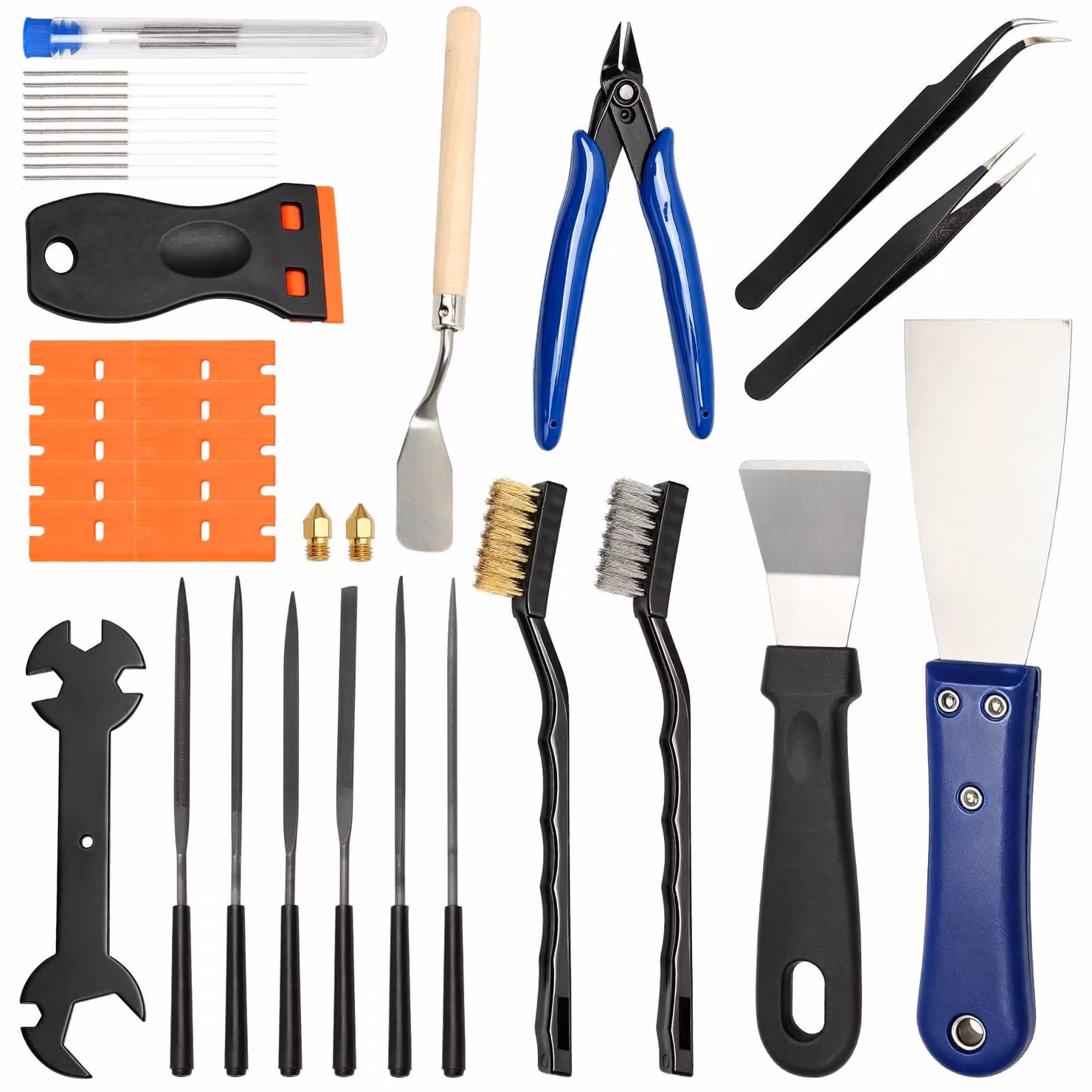 Kit di strumenti per stampante 3D da 39 pezzi, completo di accessori