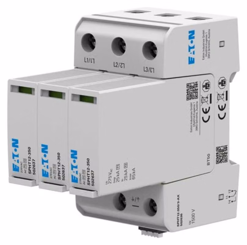 Linea di trasmissione Eaton T1+T2 3+0 (SPHT12-350/3-AX)