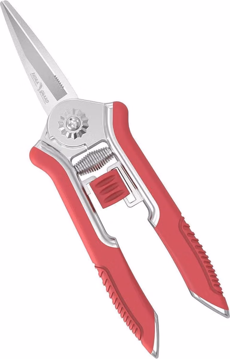 FLORA GUARD 16,5 cm, forbici con micropunte in acciaio inossidabile