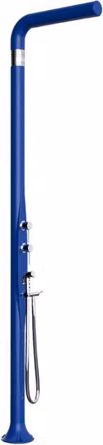 Doccia da Esterno Giardino Miscelatore Deviatore e Doccetta Mobile Arkema Funny Yang Blu