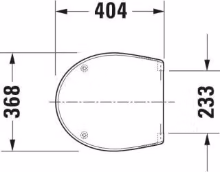Sedile per WC Duravit DURAPLUS senza meccanismo soft-close bianco