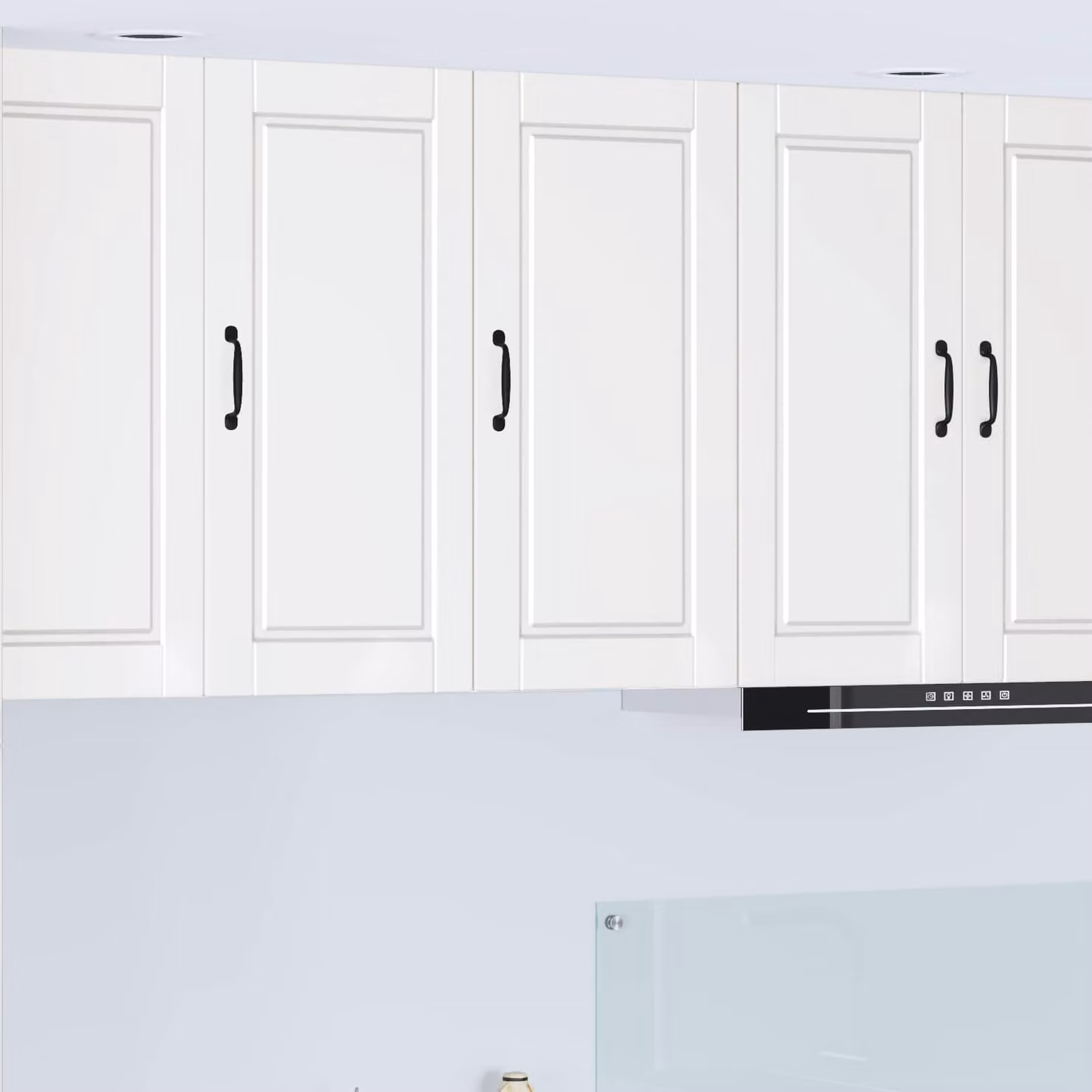 Armadietto a muro moderno vidaXL PORTO Bianco Lucido L: 40 cm, P: 31 cm, H: 80 cm