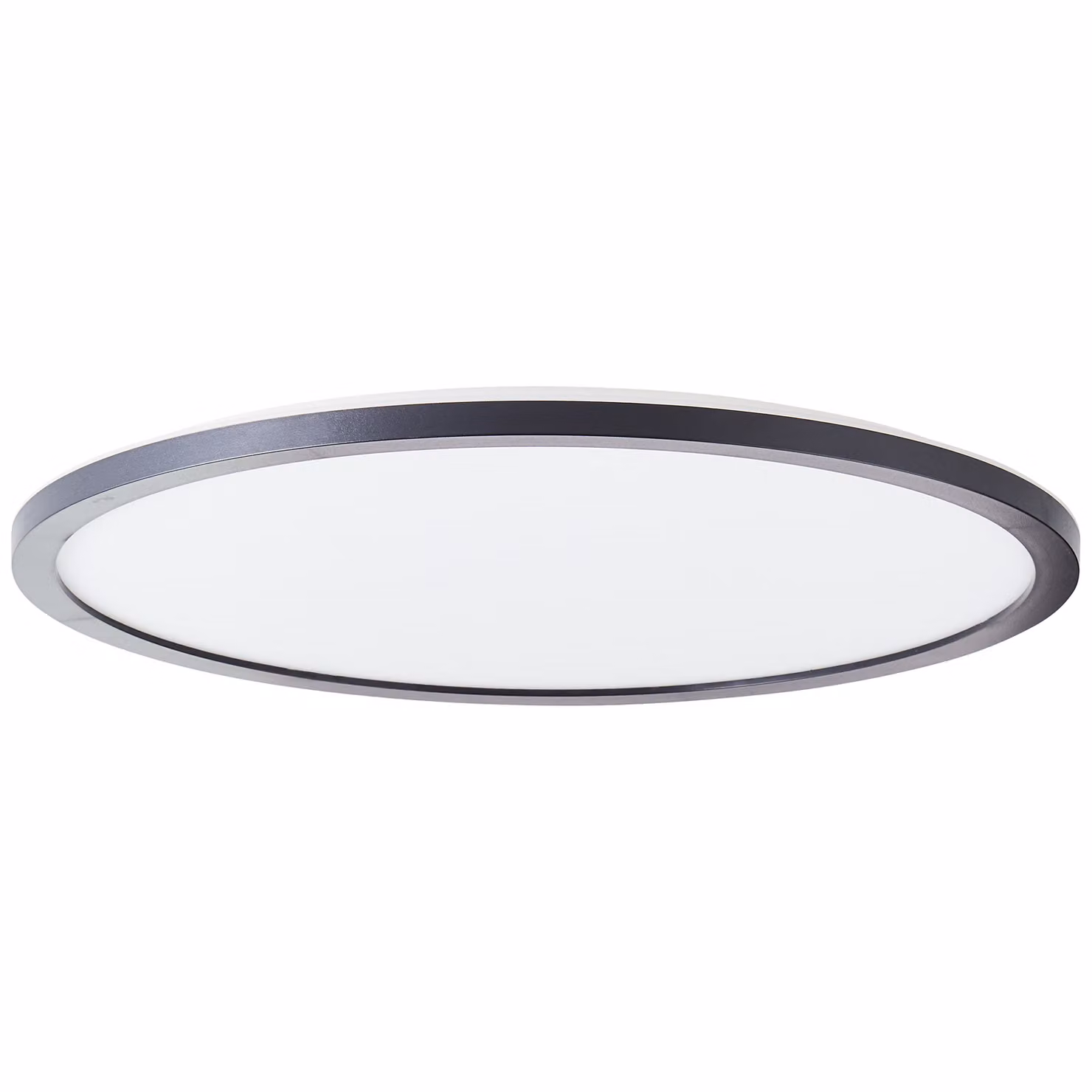 BRILLANTE pannello LED bianco/nero SORELL |Lampada da soffitto dimmerabile con funzione di memoria e timer | colore della luce regolabile tramite telecomando | 24W 2900 lumen 3000 - 6500 Kelvin | plastica | Ø42cm