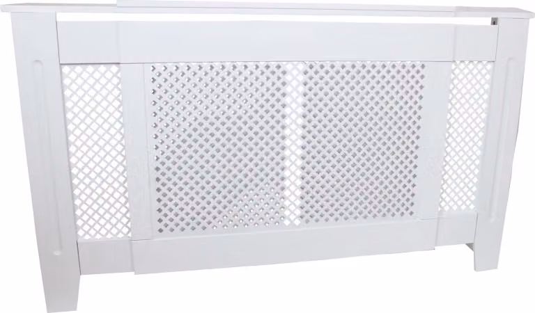 Rivestimento del radiatore bianco 1400 mm - 1920 mm