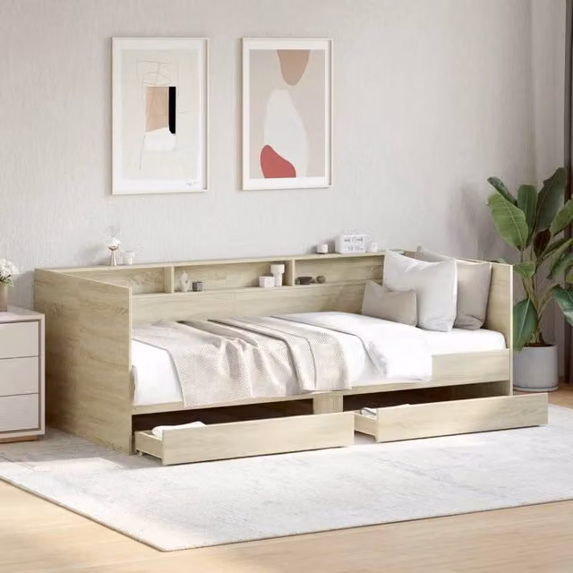 Daybed con cassetto Rovere Sonoma Legno ingegnerizzato 3429638