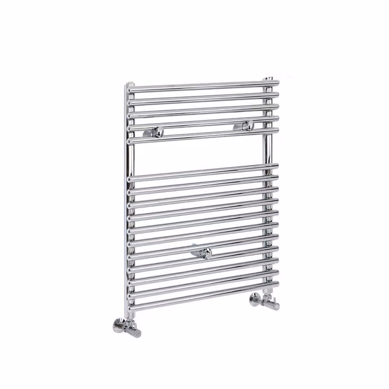 Scaldasalviette Cromato 240W Termoarredo Bagno Hudson Reed