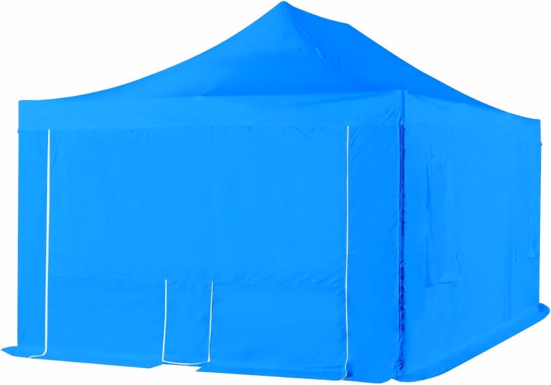 Tenda portatile per cabina di verniciatura, 5870 x 3980 x 1780 mm Tenda portatile per garage, cabina di verniciatura impermeabile con struttura pieghevole e 4 finestre laterali in rete per ricambi auto, mobili, verniciatura auto