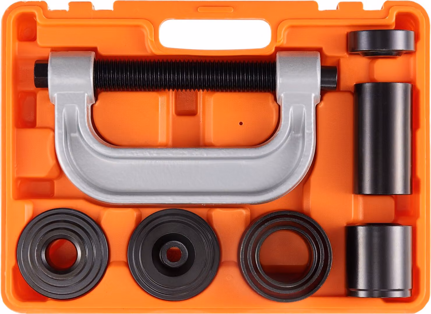 set di estrattori per giunti sferici da 10 pezzi, 360 x 285 x 70 mm set di strumenti universali per l'espulsione dei giunti sferici set di strumenti per auto Acciaio al carbonio con estrattore per giunti sferici in scatola