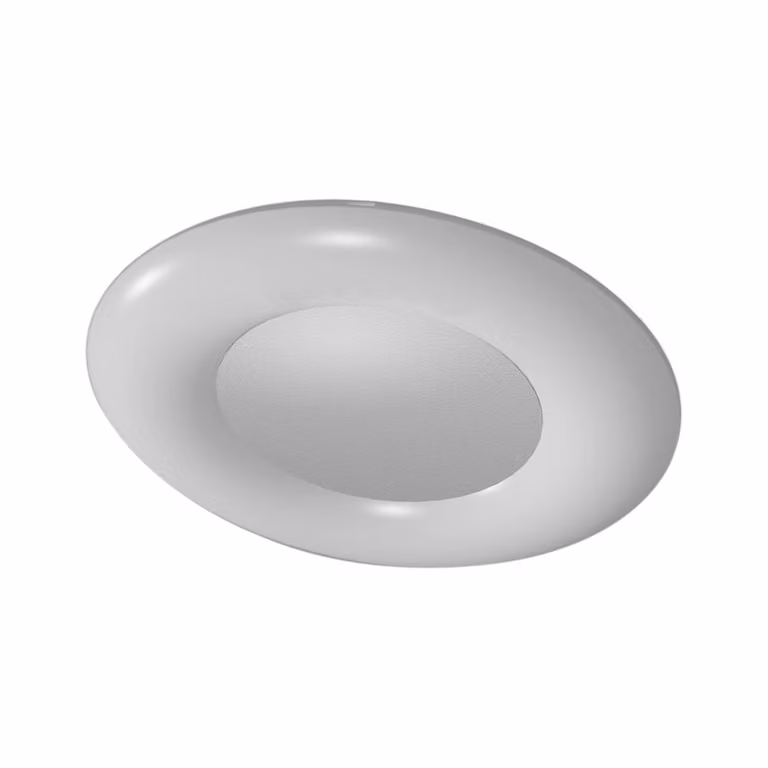 Plafoniera MADISON 1xT5/55W, 4000K, argento/bianco L: 345, L: 50, H: 345 dimmerabile