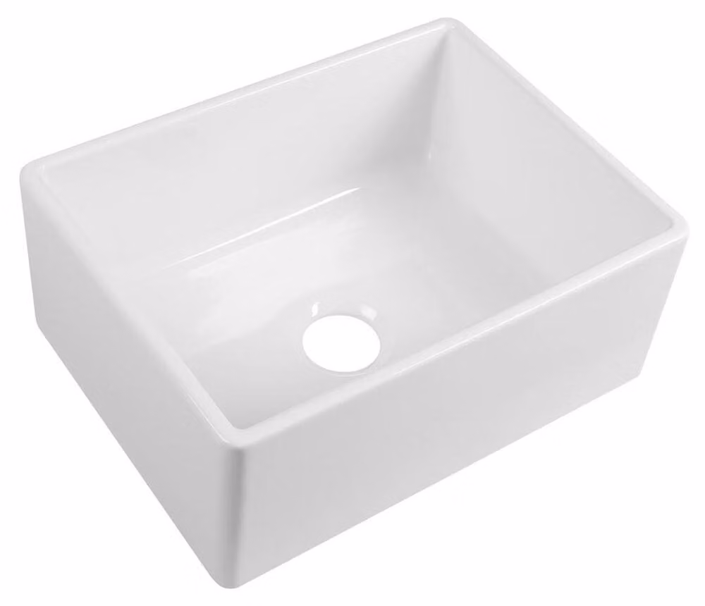 Lavello in Vetroceramica GLORY 61x46 cm, bianco