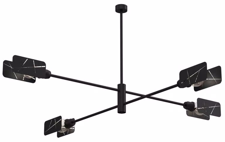 Plafoniera Astra 4Xe27 Lampada a soffitto