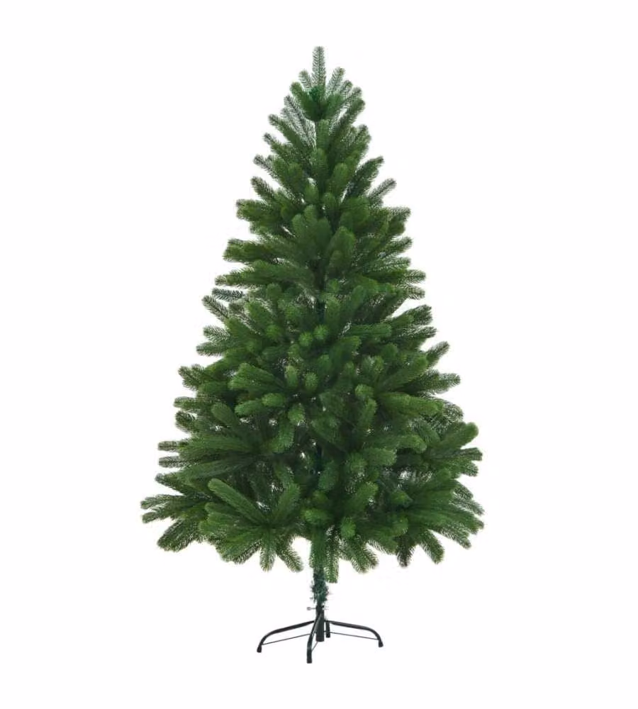 Albero di Natale Artificiale con Aghi Realistici 210 cm Verde
