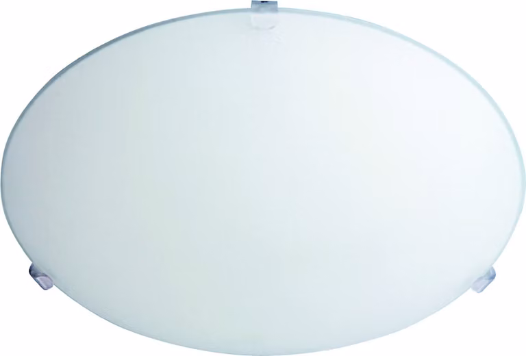 Plafond in vetro 25 cm E27 1x60W vetro opale rotondo Semplice 1803 Rabalux