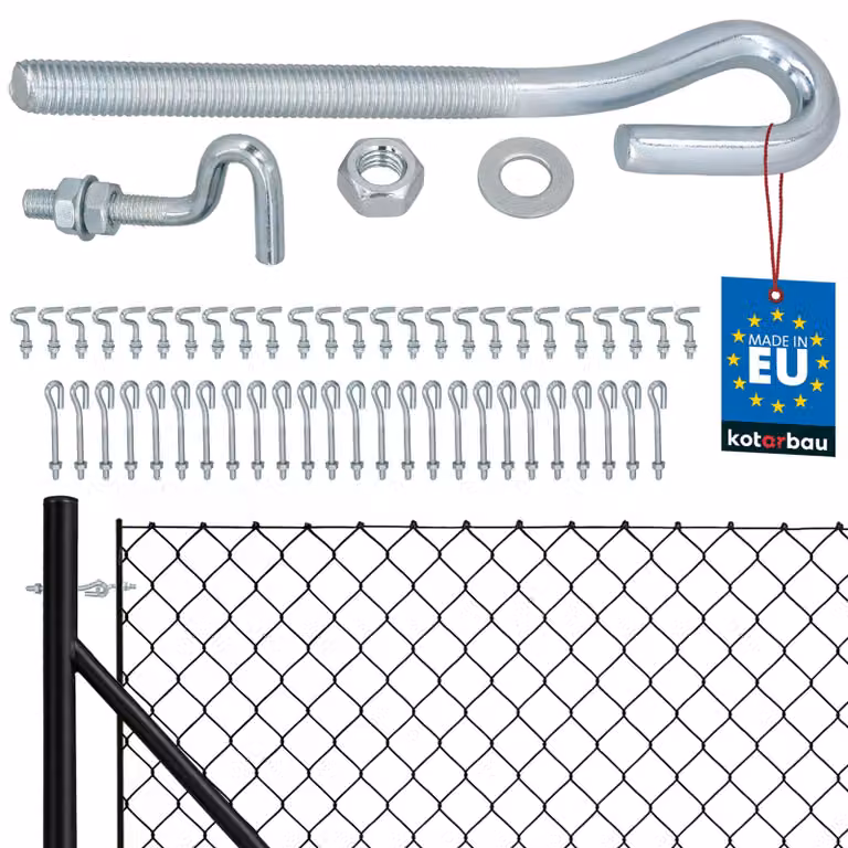 KOTARBAU® 25 Pezzi Tiranti per Filo Acciaio M10 Tenditore Filo Tendicavo per Filo Acciaio Tendifilo Chiuso con Vite di Fissaggio Aperta