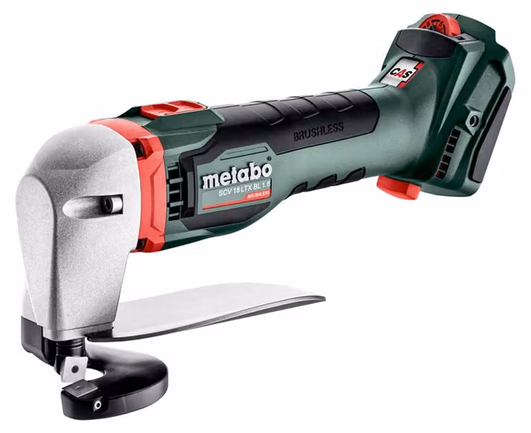 Cesoie per lamiera a batteria Metabo SCV 18 LTX BL 1,6
