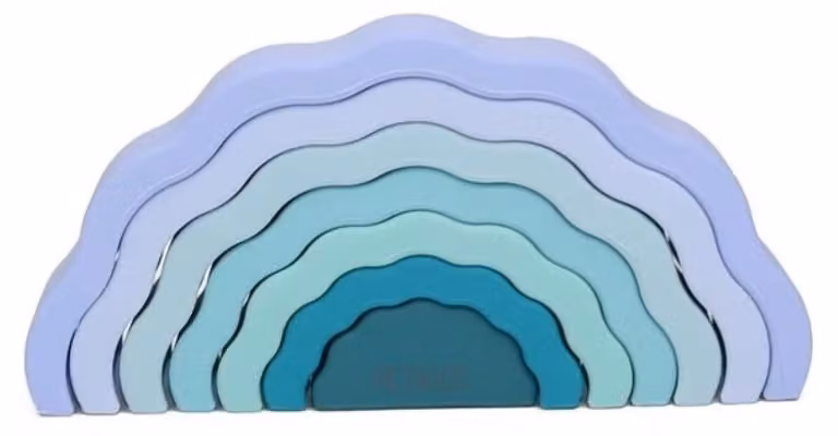 Petikids Arcobaleno in silicone blu