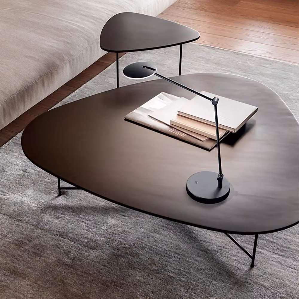 Lampada da scrivania moderna Joint PERENZ in metallo nero con tecnologia LED regolabile – 2