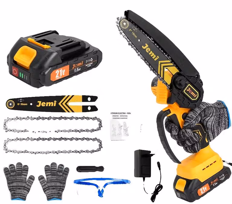 Motosega, motore brushless, lubrificazione automatica, 1xconfezione batteria