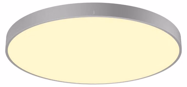 SLV 1007327 MEDO 90, plafoniera LED rotonda 2700/3000/4000K, 79W, taglio di fase del bordo d'uscita, 110°, grigio