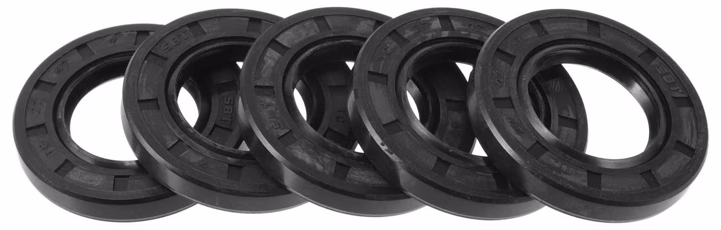 Guarnizione a labbro singolo, modello TC, 27x47x7 mm, in gomma NBR, confezione da 5 pezzi
