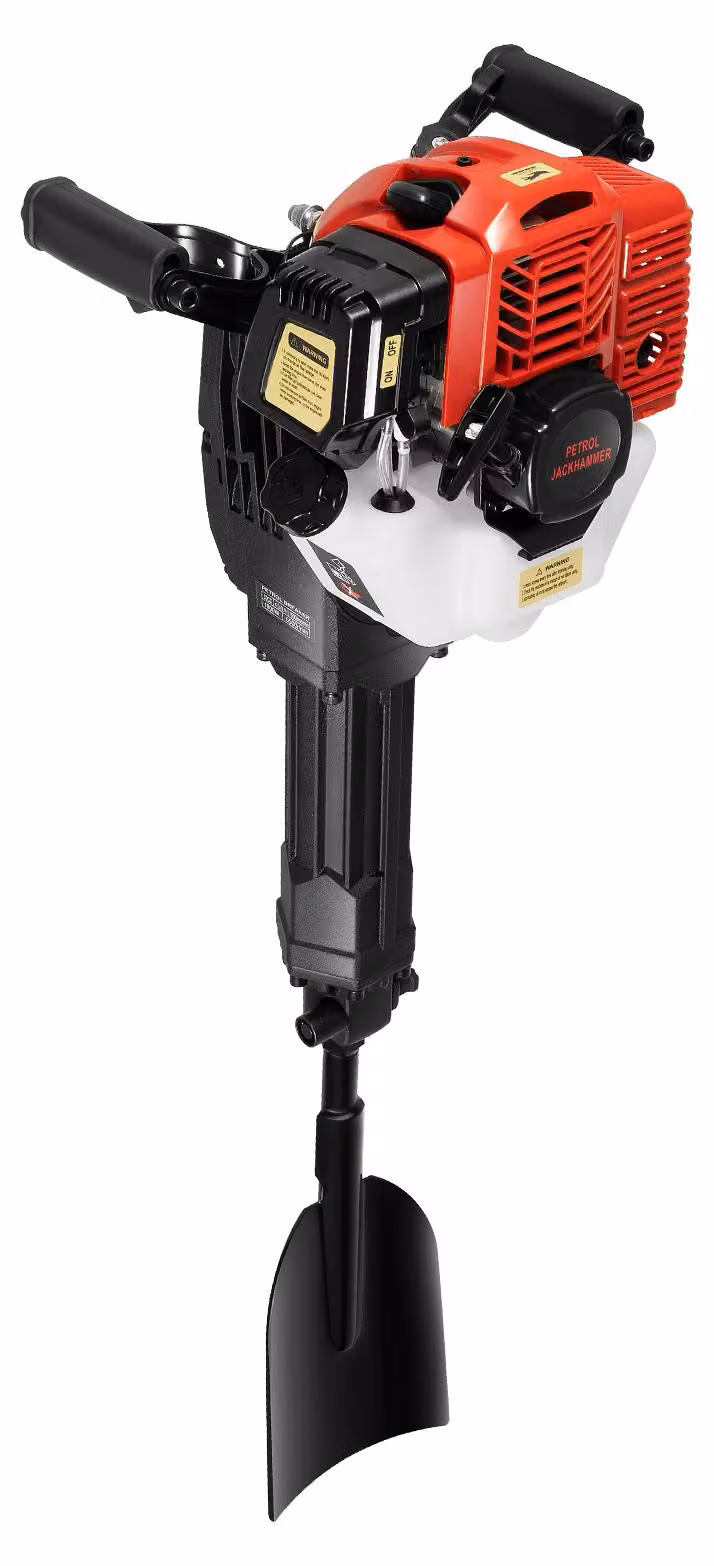 Escavatore portatile - Motore a benzina a 2 tempi da 52cc - 1900W - Acciaio legato - Attrezzo per il giardinaggio