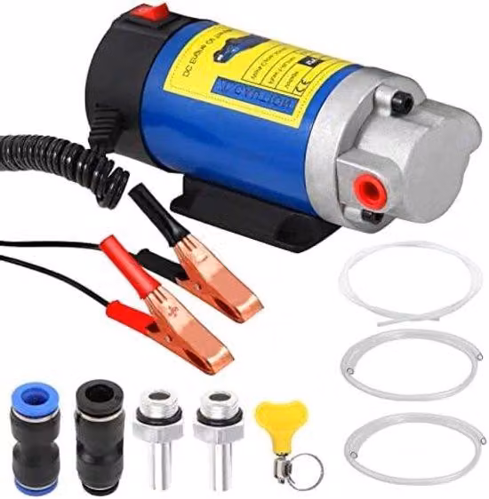 Pompa dell'olio elettrica 12 V 100 W per auto, moto, barche e camper