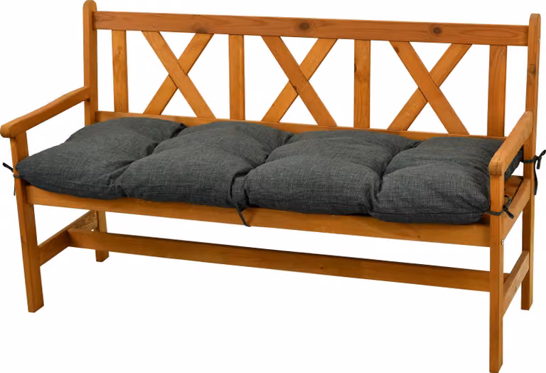 AMPO Cuscino per panca, cuscino per seduta, imbottitura per panca da giardino, dondolo da veranda 120 cm