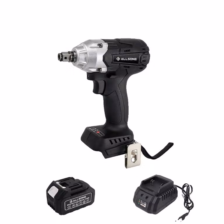 Avvitatore a impulsi, motore brushless, 3 impostazioni di velocità, conforme agli standard UE, con una batteria