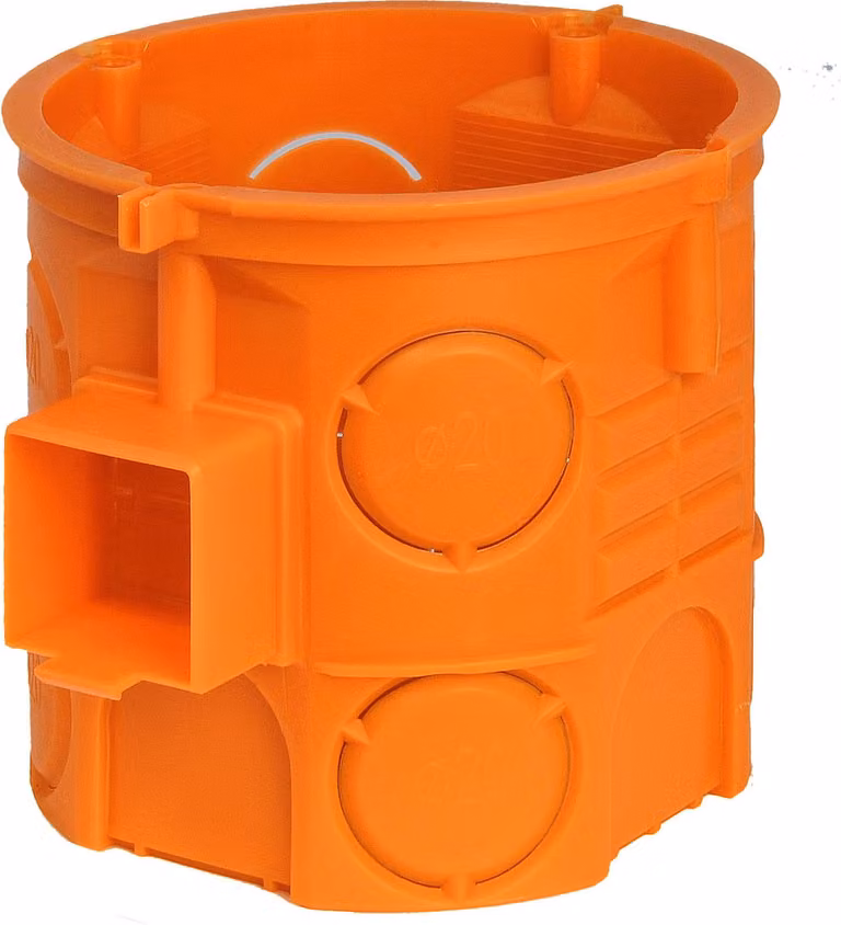 Scatola di derivazione da incasso profonda 60 mm S60DF Simet set di 10 pezzi