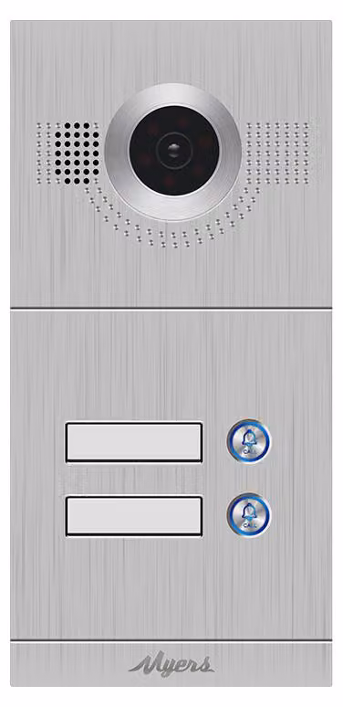Pannello per citofono video IP MIP-300, colore argento, marca 2B Myers