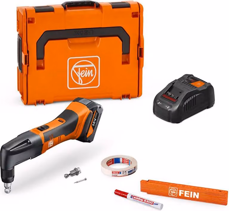 Scalpellino a batteria FEIN fino a 1,3 mm ABLK 18 1.3 CSE AS Set 1x 5 Ah | 71321063000
